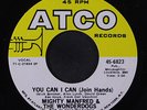 MIGHTY MANFRED & WONDERDOGS: You Can I Can / She 45 rare Rock & Pop