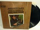 Johnny Cash Sings The Ballads Of The True West Country 2 LP Record Album Vinyl