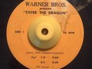 RARE RADIO SPOTS Bruce Lee ENTER THE DRAGON 45 HEAR IT Karate Martial Arts