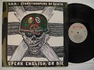 S.O.D./Stormtroopers Of Death Speak English Or Die LP 1985 EX Anthrax