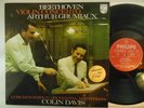 VIOLIN CONCERTO: ARTHUR GRUMIAUX, BEETHOVEN / Colin Davis / Philips 6500 775  NM