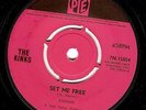 THE KINKS Set Me Free Vinyl Record 7 Inch Pye 7N 15854 1965 EX