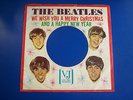 BEATLES - WE WISH YOU A MERRY CHRISTMAS - VJ PICTURE SLEEVE - NO RECORD VEE JAY