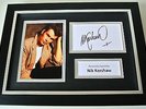 Nik Kershaw SIGNED A4 FRAMED Photo Mount Autograph Display 80's Music & COA