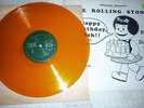 The Rolling Stones LP RARE TMOQ Orange Wax Happy Birthday Mick Live NY