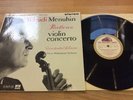 Beethoven Violin Concerto - Menuhin, Silvestri Lp HMV ASD 377 White,gold