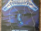 METALLICA Ride The Lightning 1984 LP 1st Press Original Megaforce RARE OG Insert