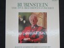 RUBINSTEIN : The Five Beethoven Concerti  LEINSDORF RCA  4 lp Box