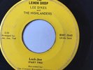 RARE OHIO FUNK 45/ LEE SYKES & HIGHLANDERS 