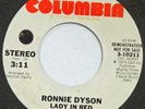 RONNIE DYSON Lady In Red COLUMBIA 45 northern soul disco NM 7”