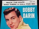 BOBBY DARIN 45 Picture Sleeve 
