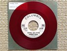 Johnny Cash:Ring of Fire red vinyl promo white label Columbia 45