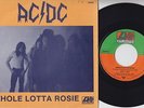 AC/DC * Rosie * 1977 Belgian 45 * Bon Scott * HEAVY METAL ACDC