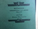 Victor M-194  Beethoven Concerto No3 in C Minor ARTUR SCHNABEL 5 x78 RPM  N/M