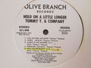 Boogie Gospel LP TOMMY T. & COMPANY hold on a little longer PRIVATE hear