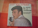 ep , johnny hallyday ,4 titres  , neuf encore emballé, argentin (color blanc )