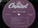 The Beatles - Let It Be - 2 x UK & CANADIAN 1970's Apple/Capitol LPs EX+