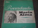Recordando a Maria Alma Okeh OKL 10018  Latin Female Vocal FAST SHIP