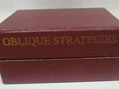 Brian Eno/Peter Schmidt Oblique Strategies-Burgundy Edition