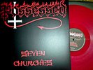 Possessed , Seven Churches (Vinyl_LP_Limited Edition_Reissue_Red Coloured Vinyl)