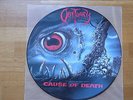 Obituary / cause of death / Picture Disc / picture vinyl / Picture LP