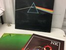 Pink Floyd Dark Side Moon Lp 1973 Harvest SMAS-11163 Vintage Vinyl W Poster