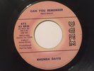 RHONDA DAVIS Can You Remember DUKE RARE NORTHERN SOUL PROMO 45