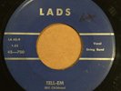 LONNIE ANDERKIN Rockabilly 2-sider 45 LADS Teenage Baby Tell-Em Ohio King Listen