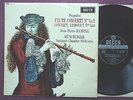 SXL 6104 wbg, UK ED1,  PERGOLESI: Flute Concerto RAMPAL, MÜNCHINGER
