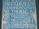 Beethoven – Symphony No 9  Schmidt-Isserstedt Sutherland Talvela london lp 66'