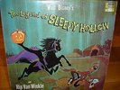Vintage Halloween LEGEND OF SLEEPY HOLLOW Disney Music Vinyl Record