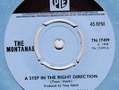 60s Pop THE MONTANAS step in the right direction 1968 UK 7