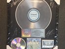 Backstreet Boys RIAA Multi Platinum Award 
