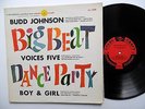 BUDD JOHNSON Big Beat Dance Party LP Rcs 509 Rn'B Doo Wop 1959 Stereo    sm578