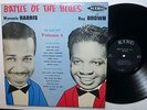 Battle of the Blues Vol.2 LP Roy BROWN Wynonie HARRIS KIng 627 Rn'B ORIG.  sm344