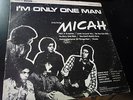 MICAH: I'm Only One Man LP rare ORIGINAL Psyhce Hammond Sterling Award Records