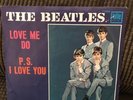 3 RARE-BEATLES 45's CAN'T BUY ME LOVE LOVE ME DO I FEEL FINE W/Sleeve's MINT LOT