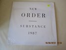 NEW ORDER SUBSTANCE 1987 DOUBLE VINYL ALBUM  FACT200/1