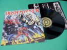 Iron Maiden The Number of The Beast Lyric Insert/Sleeve 1982 EMC3400 EXC vnl