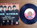 EP  THE KINKS  Got love if you want it  PYE/VOGUE  PNV 24131
