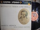 RCA LIVING STEREO LSC 1992-SD-BEETHOVEN VIOLIN CONCERTO- HEIFETZ/MUNCH- NM