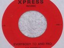 60's MICHIGAN GARAGE The Rondells Everybody To And Fro XPRESS 45 RPM VG++