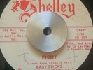 BABY STICKS & THE KINGTONES Pigmy MAD MIKE SURF TITTYSHAKER SHELLEY 45 HEAR