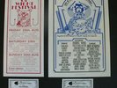 JIMI HENDRIX : ISLE OF WIGHT FESTIVAL 1970 - 2 LIMITED EDITION POSTERS