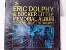 ERIC DOLPHY & BOOKER LITTLE-MEMORIAL ALBUM ON PRESTIGE JAZZ LP-MONO, DG, BER