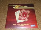 ZZ TOP  -  Live in Germany  1980   /   2 LP  -  BLACK - VINYL   /   OVP - SEALED