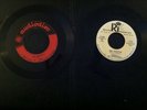 Rare  Promo ACETATE 45 Johnny & The Thunderbirds R&B Rockabilly THE FUGITIVE (2)