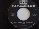 1962 MARK MURPHY WHY DON'T YOU DO RIGHT? / FLY ME TO THE MOON 45 RIVERSIDE