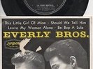 THE EVERLY BROTHERS   Rare 1958 Aust Only 7