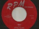 DOOWOP R&B BW  / JUMP-- ARTHUR LEE MAYE & the CROWNS -  TRULY  --HEAR- 1955 RPM